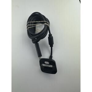 Genuine Microsoft Xbox 360 Play Charge Kit Cable OEM Official Original Black